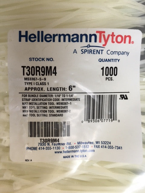 Hellermann Tyton T30R9M4